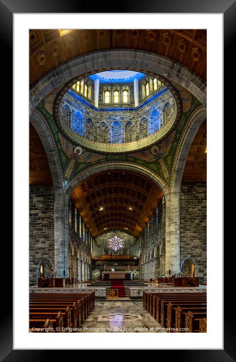 The Galway Cathedral Framed Mounted Print by DiFigiano Photography