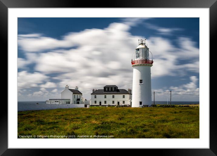 Loop Head Lighthouse Framed Mounted Print by DiFigiano Photography