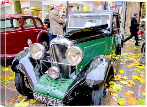 1935 vintage Lagonda rapier. One of Three. Canvas Print by john hill