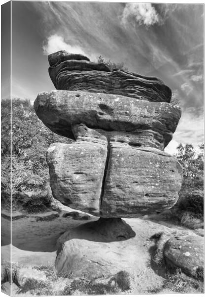 Brimham Rocks Canvas Print by Mark Godden