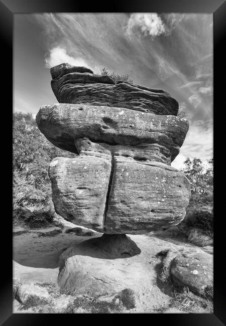Brimham Rocks Framed Print by Mark Godden