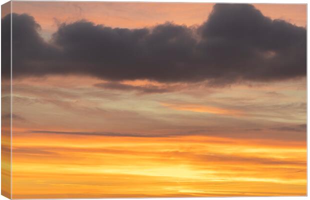 Malmesbury Sunset Canvas Print by Jonathan Thirkell