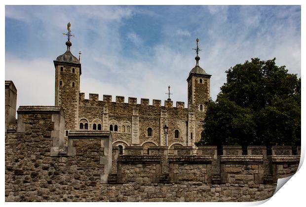 The Tower of London Print by Glen Allen