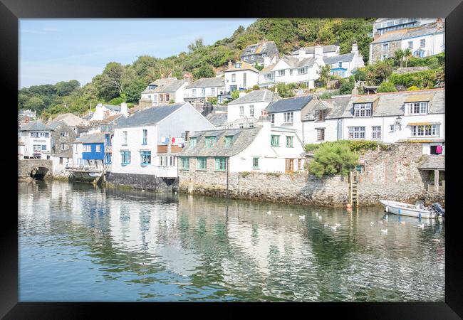 Polperro Framed Print by Graham Custance