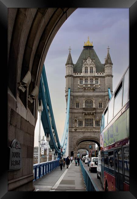 Tower Bridge  Framed Print by Glen Allen