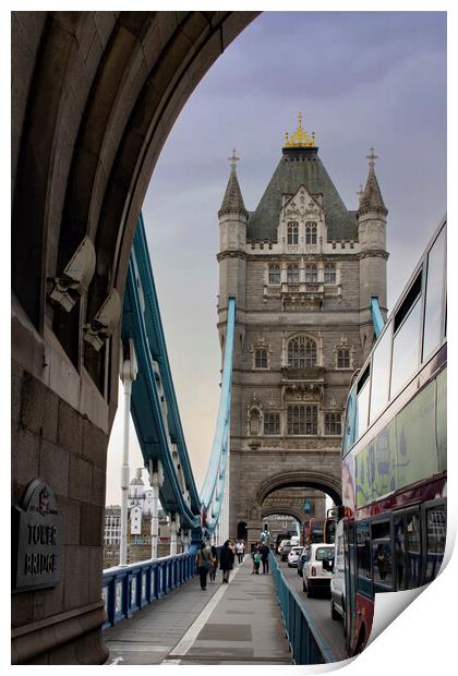 Tower Bridge  Print by Glen Allen