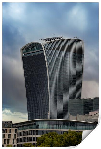 The Fenchurch Building Print by Glen Allen