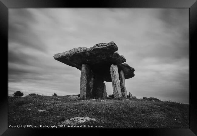 Poulnabrone Dolmen Framed Print by DiFigiano Photography