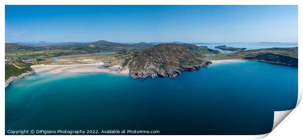 Barley Cove Panorama Print by DiFigiano Photography