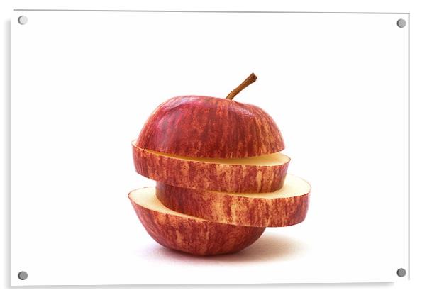 An Apple a Day Canvas Acrylic by Natalie Kinnear