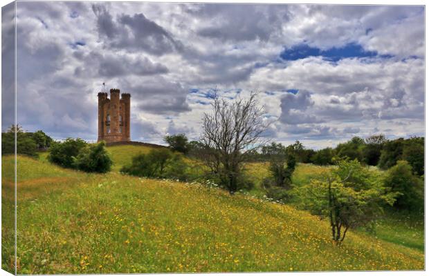 Broadway Tower Canvas Print by Susan Snow