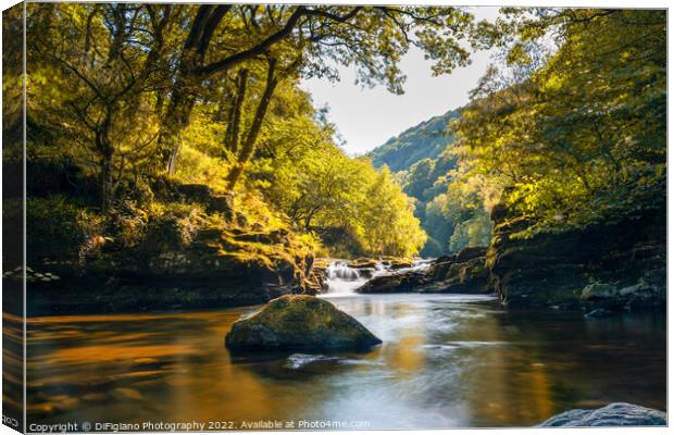 Watersmeet Canvas Print by DiFigiano Photography