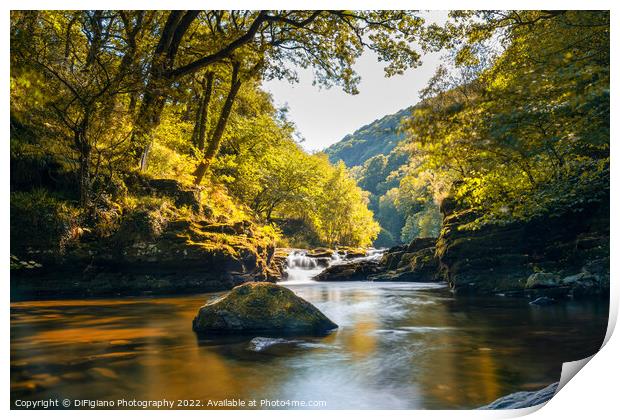 Watersmeet Print by DiFigiano Photography
