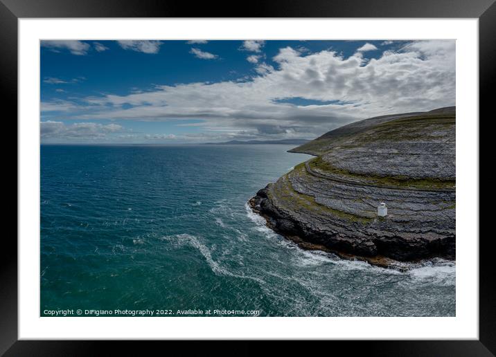 Black Head and The Burren Framed Mounted Print by DiFigiano Photography