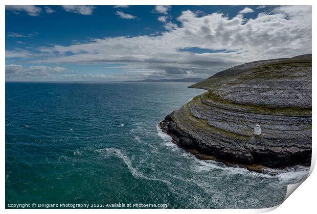 Black Head and The Burren Print by DiFigiano Photography