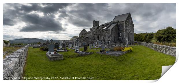 Corcomroe Abbey Print by DiFigiano Photography