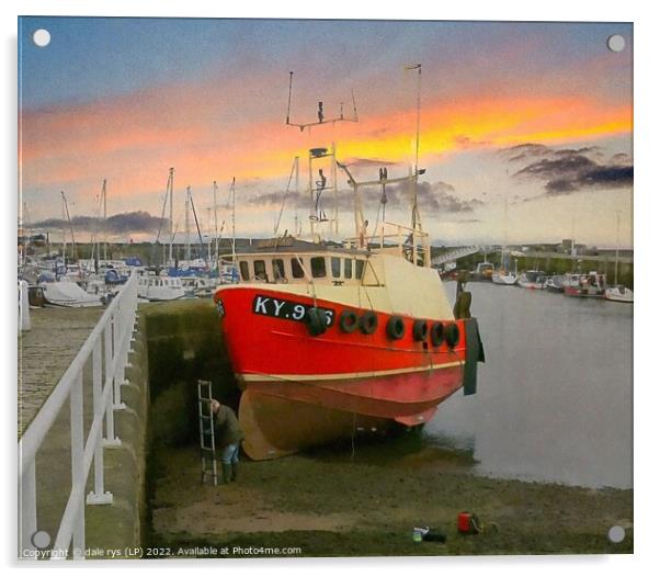 work till the end of day..  ANSTRUTHER Acrylic by dale rys (LP)