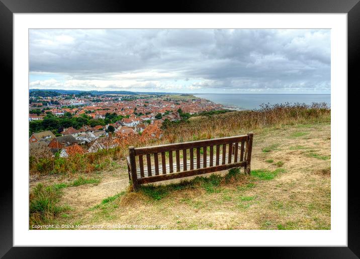 Sheringham Views   Framed Mounted Print by Diana Mower