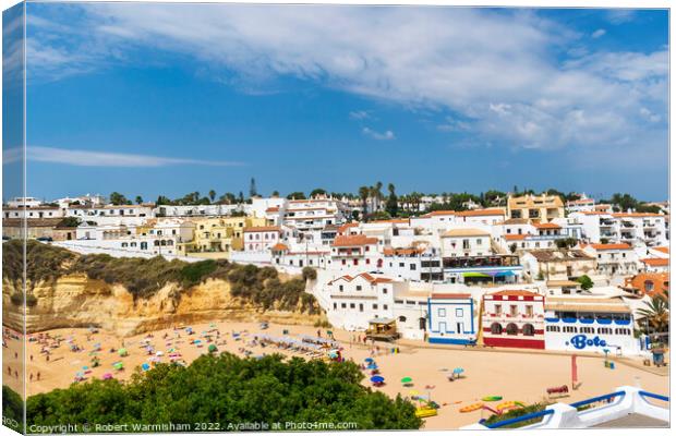 Carvoeiro. A Tranquil Oasis Canvas Print by RJW Images
