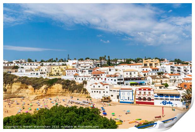 Carvoeiro. A Tranquil Oasis Print by RJW Images