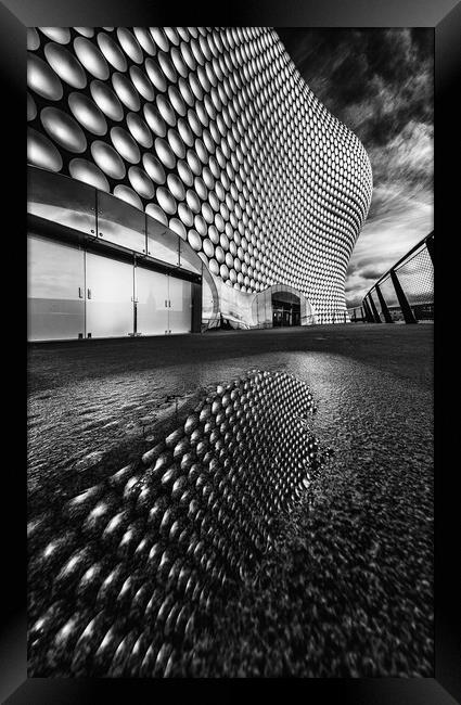 A worms eye view of the Selfridges building. Framed Print by Bill Allsopp
