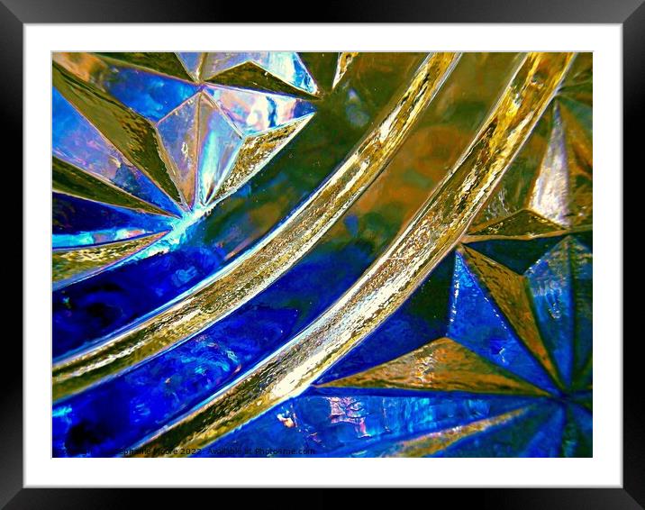 Abstract 388 Framed Mounted Print by Stephanie Moore