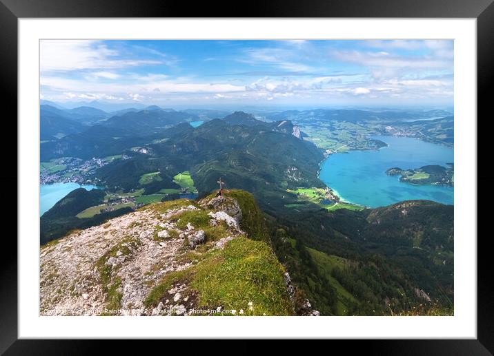 Salzkammergut Lakes Framed Mounted Print by Jenny Rainbow