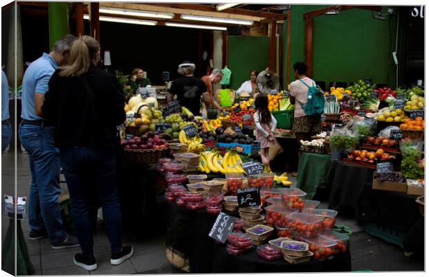 Borough Market London 06 Canvas Print by Glen Allen