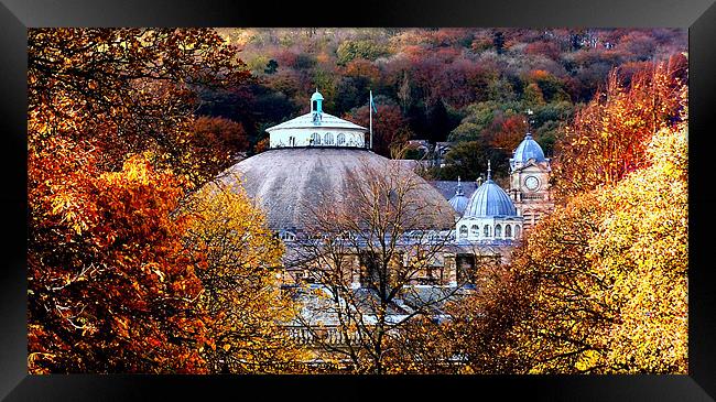 Buxton in Autumn Framed Print by Colin Chipp