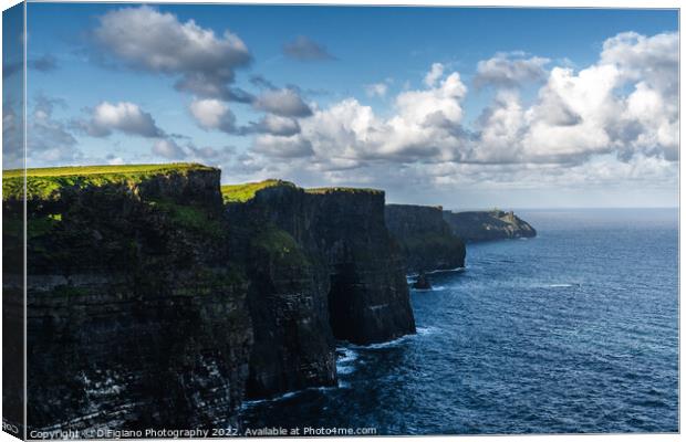 Cliffs of Moher Canvas Print by DiFigiano Photography