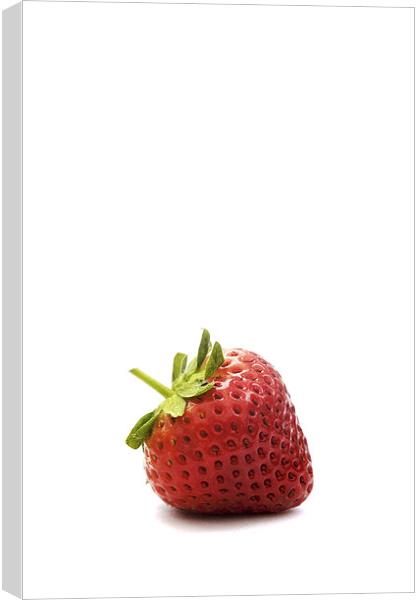 Strawberry I Canvas Print by Natalie Kinnear