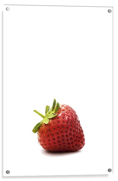 Strawberry I Acrylic by Natalie Kinnear