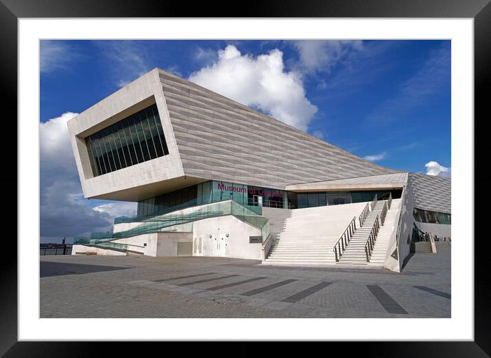 The Museum of Liverpool Framed Mounted Print by Darren Galpin