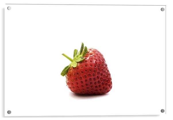 Strawberry II Acrylic by Natalie Kinnear