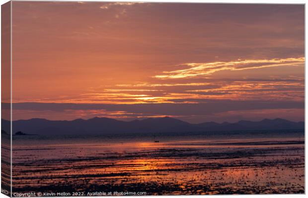 Phang Nga Bay sunrise Canvas Print by Kevin Hellon