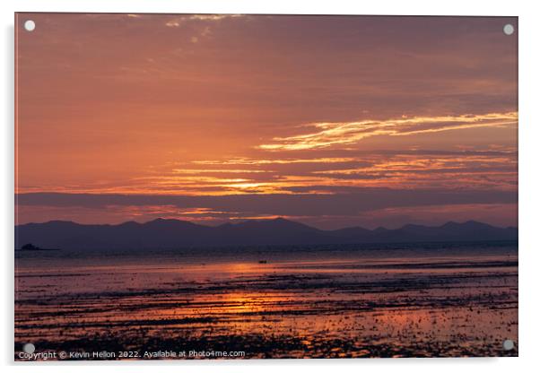Phang Nga Bay sunrise Acrylic by Kevin Hellon
