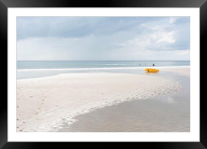 Whitsand Bay, Cornwall Framed Mounted Print by Graham Custance