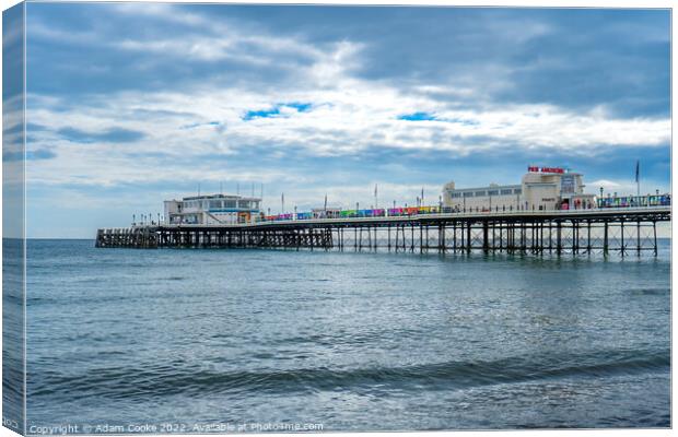 Worthing Pier Canvas Print by Adam Cooke