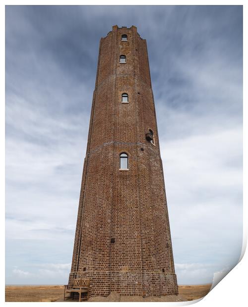 Naze Tower, Essex Print by Mark Jones