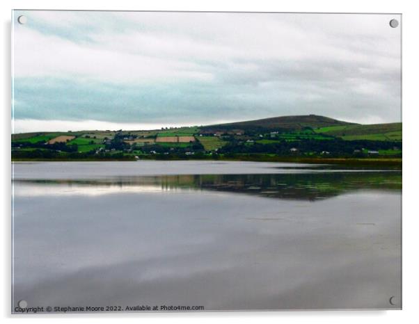 Reflection of Inch Island Acrylic by Stephanie Moore