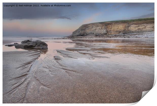 Dunraven Bay Print by Neil Holman