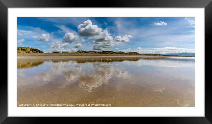 Ballybunion Reflections Framed Mounted Print by DiFigiano Photography