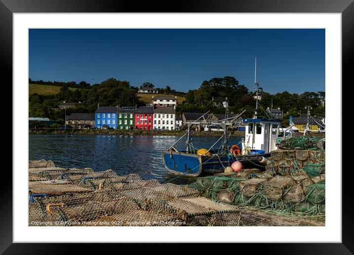 Bantry Harbour Framed Mounted Print by DiFigiano Photography
