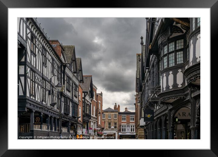 Chester Half-Timbers Framed Mounted Print by DiFigiano Photography