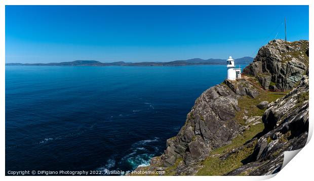 Sheep's Head Lighthouse Print by DiFigiano Photography