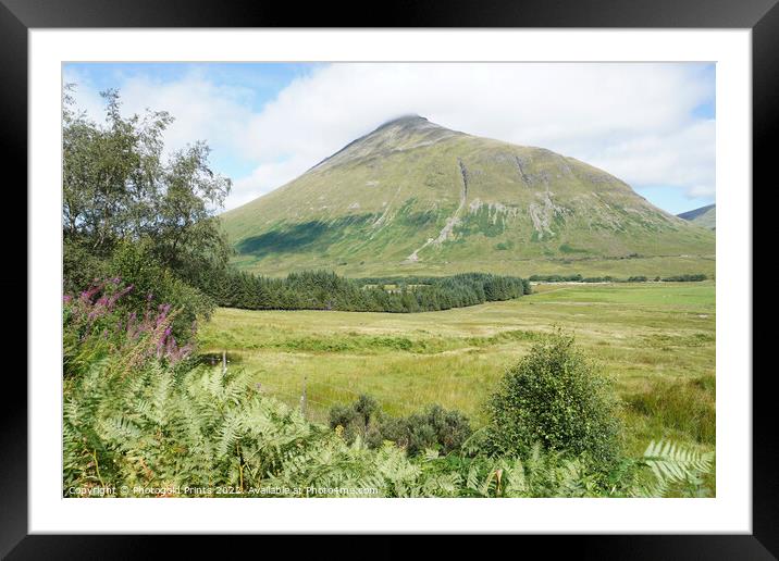 Highland landscape Framed Mounted Print by Photogold Prints
