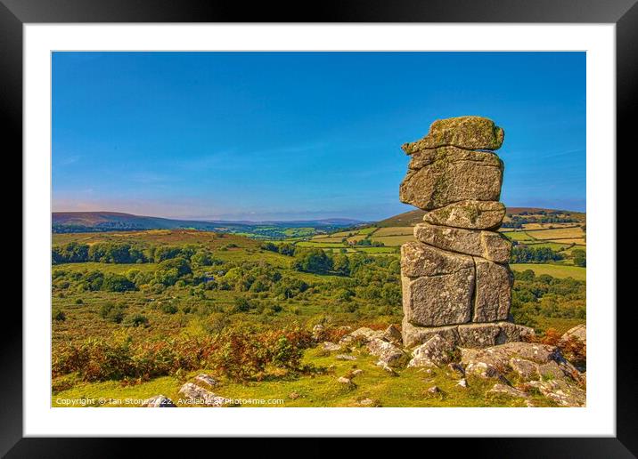 Bowerman’s nose Tor Framed Mounted Print by Ian Stone