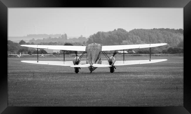 de Havilland Dragon Rapide Framed Print by J Biggadike