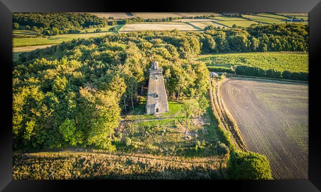 Hoober Stand Framed Print by Apollo Aerial Photography