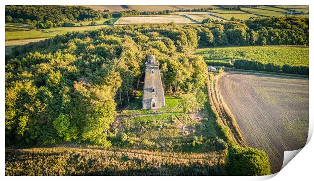 Hoober Stand Print by Apollo Aerial Photography